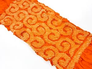 正絹　絞り　帯揚げ